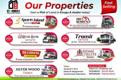 Hot Property Listings/Across Enugu/Asaba