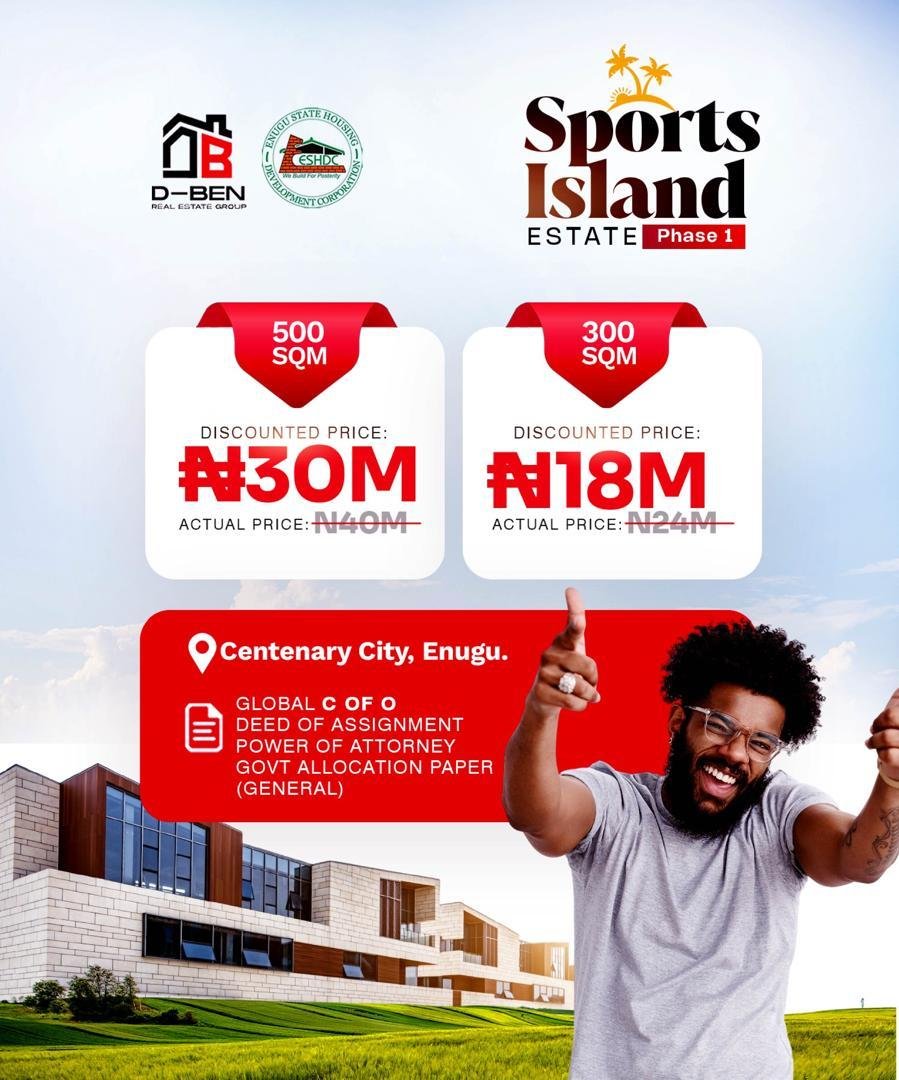 SPORTS ISLAND ESTATE